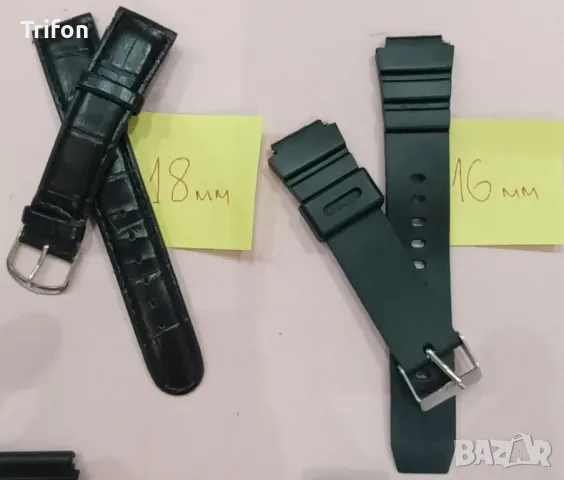 Верижка каишка за часовник 16 18 22 24 мм , снимка 4 - Мъжки - 47610046