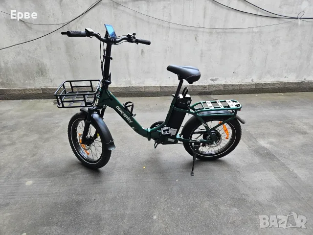 Продавам сгъваем електрически велосипед Dukawey T20 Pro (20x3.0") – Като нов!
