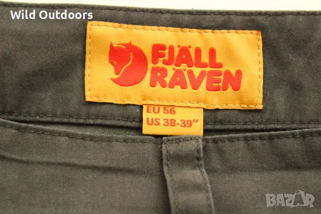 FJALLRAVEN Karl Zip-off trousers - мъжки панталон, размер 56 (XXL), снимка 5 - Спортни дрехи, екипи - 56107462