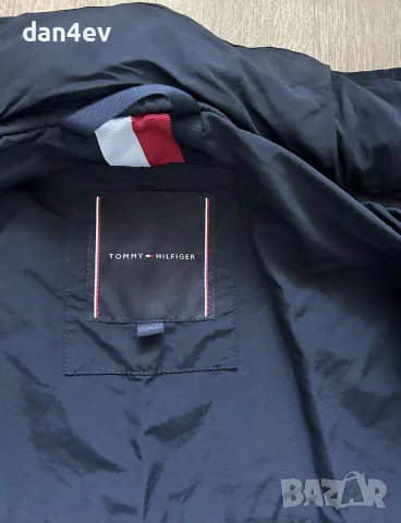Преходно яке/ветровка Tommy Hilfiger Cotton Mix Stand Collar Jacket, снимка 10 - Якета - 54196005