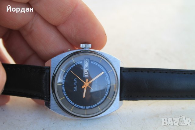 Руски часовник ''Слава'' 26 камъка 38 мм, снимка 8 - Антикварни и старинни предмети - 39920957