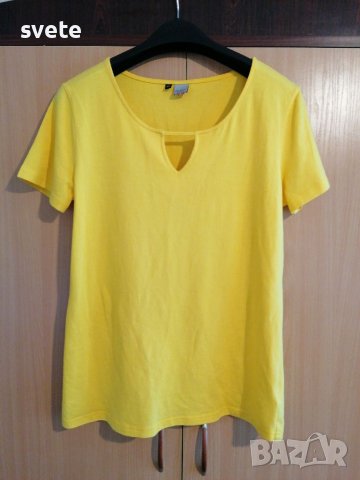 Дамска жълта блуза 