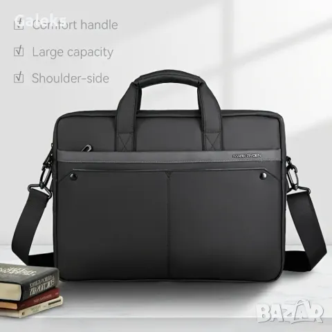 Мъжко луксозно офис куфарче за Лаптоп MARK RYDEN*/ Бизнес чанта от Оксфорд материя!, снимка 5 - Чанти - 49353125