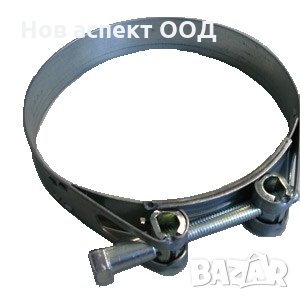 Гумен двойно армиран маркуч за кюбел за бетон и скоби за монтажа му, снимка 3 - Други машини и части - 29725334