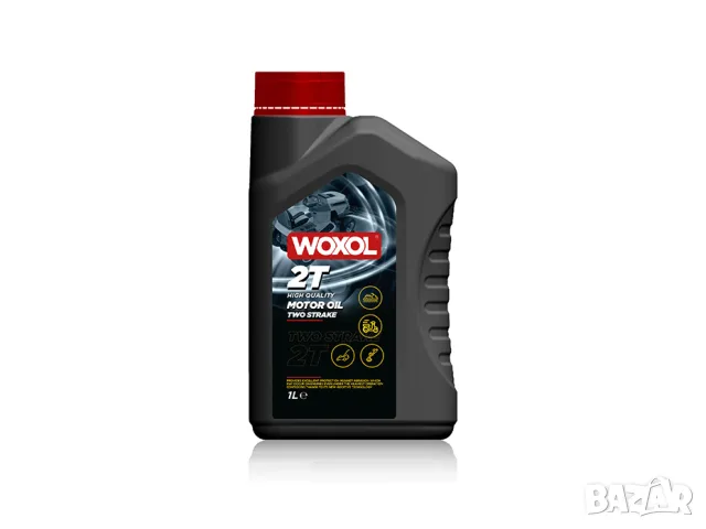 Масло за двутактови двигатели WOXOL Moto Power 2T 1 литър, снимка 2 - Аксесоари и консумативи - 55868629