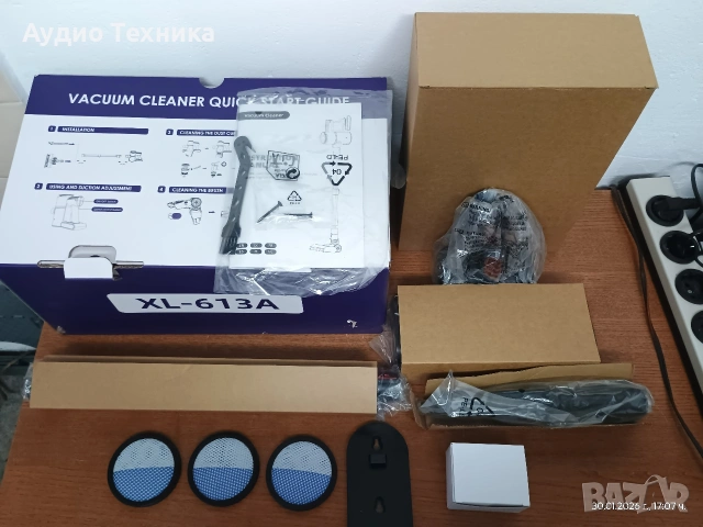 Безжична прахосмукачка Vacuum cleaner XL 613A., снимка 10 - Прахосмукачки - 53288181