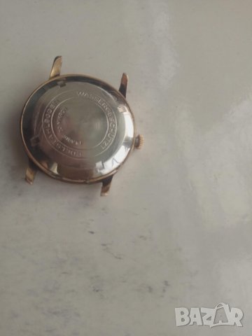 Продавам позлатен часовник UMF Ruhla позлатен, снимка 5 - Мъжки - 29420856