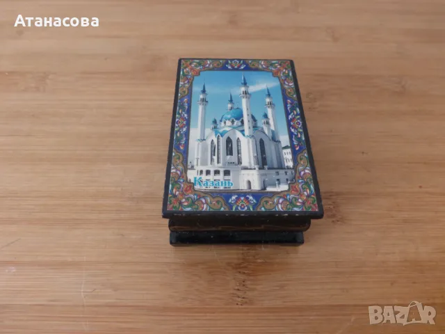 Руска кутийка кутия за бижута град Казан