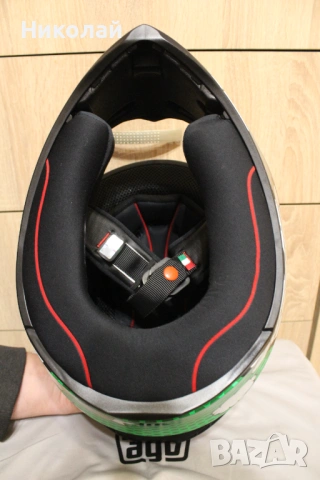 Каска AGV K1 Bang Multicolor, снимка 12 - Аксесоари и консумативи - 54059709