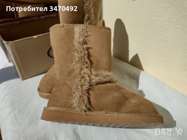 Велурени ботушки, снимка 3 - Дамски ботуши - 50110317