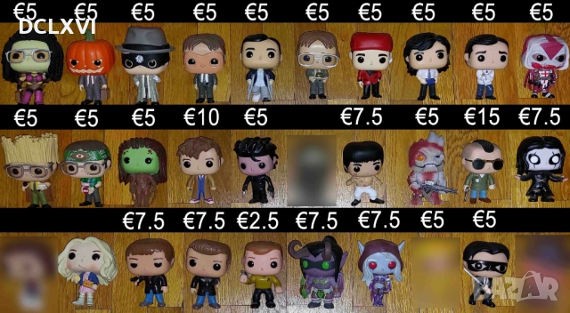 Funko Pop Колекция БЕЗ КУТИИ - Batman, Walking Dead, Anime и други, снимка 2 - Колекции - 52576689