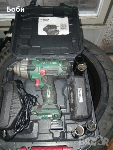 Ударен гайковер парксайд , снимка 16 - Винтоверти - 52372811