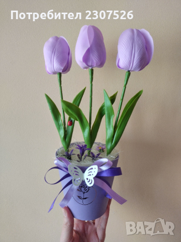 Цветя , снимка 2 - Декорация за дома - 44779610