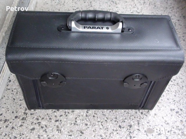 PARAT - Made in Germany - Куфар за Инструменти от телешка естественна кожа !!! ИЗПОЛЗВАН!!! GERMANY!, снимка 10 - Куфари с инструменти - 29572346
