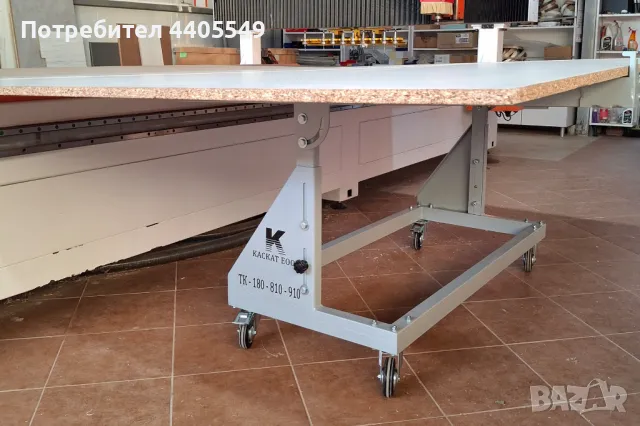 Количка за ПДЧ и МДФ плоскости , транспорт и зареждане на Форматен циркуляр и CNC машини, снимка 4 - Други машини и части - 49361864