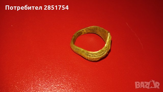 Стариннен пръстен, снимка 10 - Антикварни и старинни предмети - 31661394