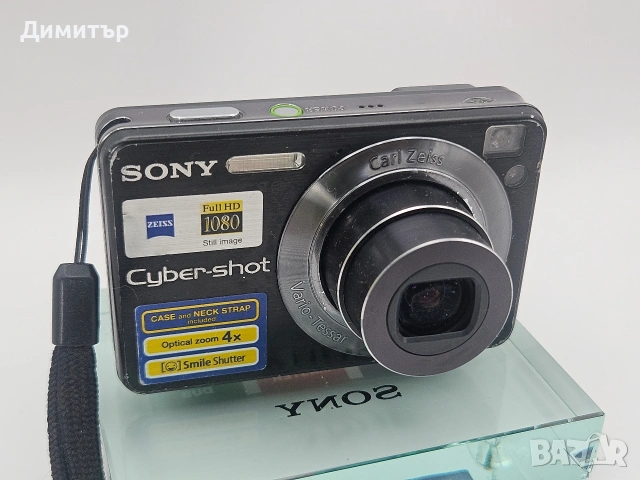 Sony cybershot dsc-w125 дигитален фотоапарат камера digital photo camera 7.2mp, снимка 6 - Фотоапарати - 54022929