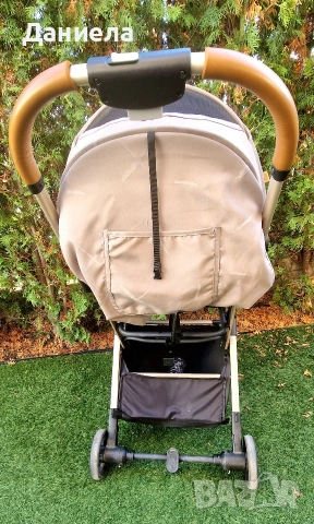 Бебешка лятна количка Chipolino City бежов цвят, снимка 8 - Детски колички - 52870904