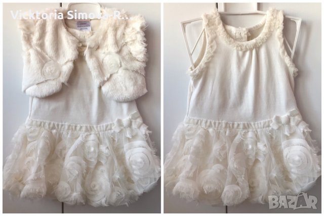 Нова рокличка, 6-9м , снимка 2 - Бебешки рокли - 28474146