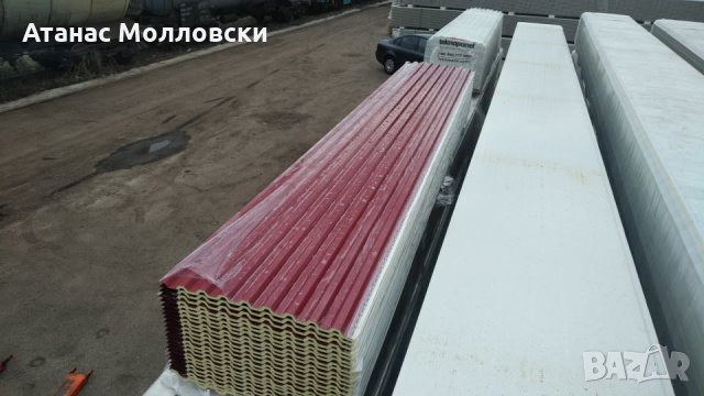 Термопанели с полиуретан - покривни и стенни - с доставка до всяка точка на България, снимка 1 - Строителни материали - 31130937