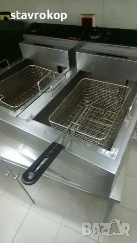 Фритюрник 2 х 3.8kw., снимка 4 - Обзавеждане на кухня - 48855018