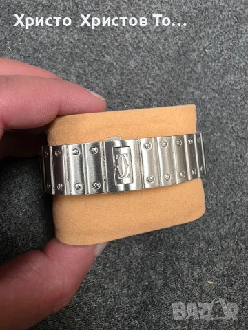 Мъжки луксозен часовник Cartier , снимка 6 - Мъжки - 56533887