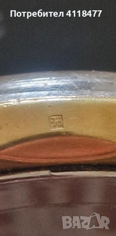 Механичен позлатен часовник , снимка 3 - Мъжки - 53188285