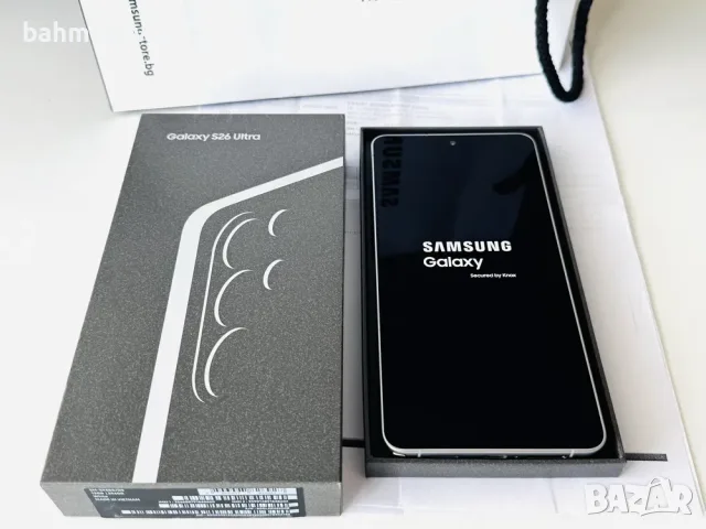 Samsung S26 Ultra 256GB White Гаранция до 11.03.2028г