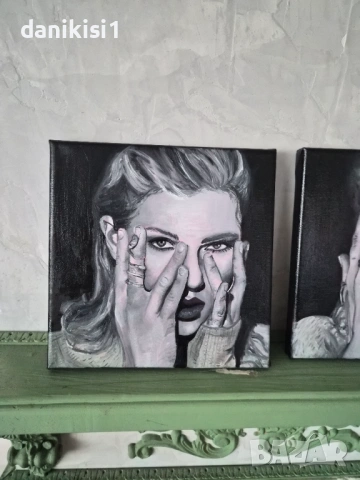 Арт комплект „Taylor Swift маслени бои, снимка 6 - Картини - 54327208