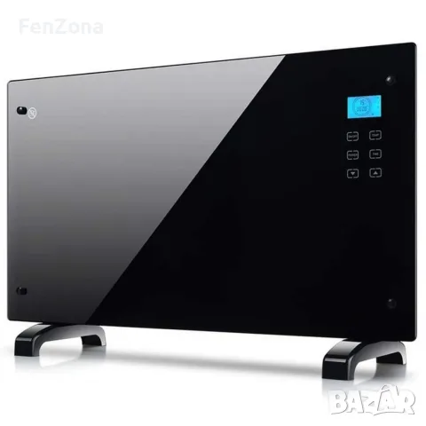 Електрически конвектор Heltes 2000W с LCD дисплей и седмично п, снимка 9 - Отоплителни печки - 56084179