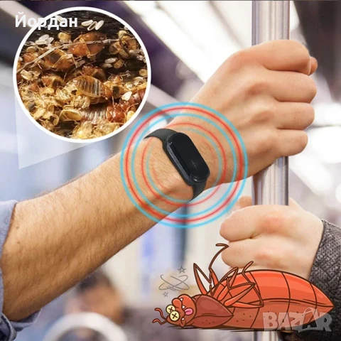 Гривна-часовник против комари Xiaomi, снимка 5 - Други стоки за дома - 50894318