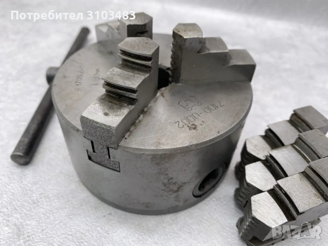 Нов руски универсал ф-100mm, снимка 2 - Стругове - 54304289