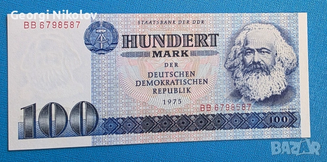 Германия ФРГ 1975 100 марки Нова