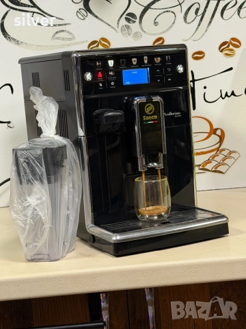 Кафемашина кафе автомат Saeco PicoBarista deluxe с гаранция, снимка 2 - Кафемашини - 52393397