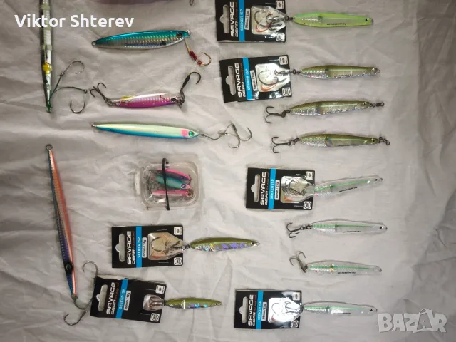 Комплект 29 бр. джигове – Savage Gear, Goname, Slick Jig, снимка 4 - Такъми - 55959776