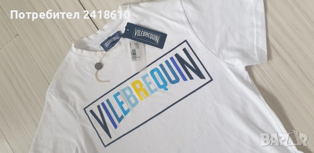 Vilebrequin Cotton Mens Size S НОВО! ОРИГИНАЛНА Тениска!