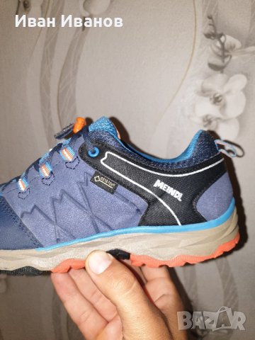 водоустойчиви туристически обувки Meindl Ontario Gore-tex  номер 39, снимка 5 - Други - 38661940