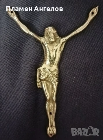 Религиозно разпятие Светия Исус Христос, снимка 2 - Икони - 51278200