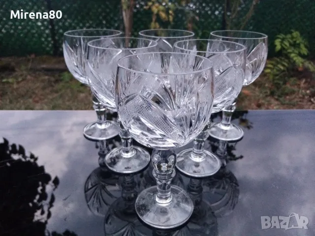 * РАМОНА * - кристален сервиз за вино 