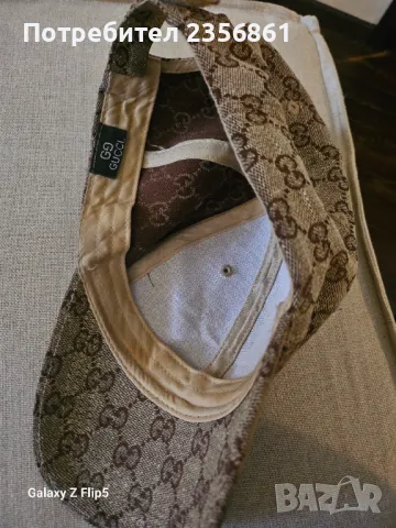 Шапка Guchi с козирка , снимка 3 - Шапки, шалове и ръкавици - 49921078