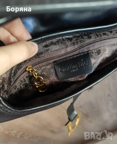 Christian Dior чанта естествена кожа , снимка 13 - Чанти - 48848198