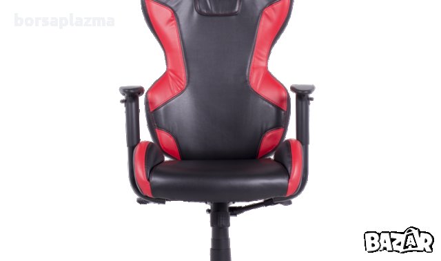 Геймърски стол Carmen 7512 - черно-червен, снимка 2 - Столове - 33728889