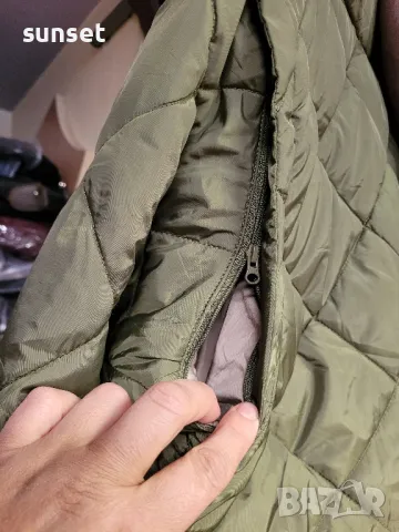 дълго зелено яке+ грейка, 2 в 1- М размер., снимка 17 - Якета - 47836548