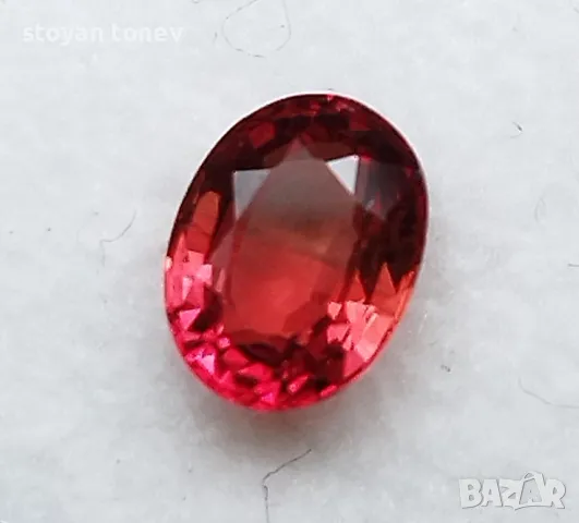 Очарователен червеникаво оранжев сапфир - 0.94кт.! Нов!, снимка 13 - Други - 48059980