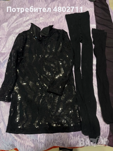 Рокли с чорапогащници за 5г., снимка 4 - Детски рокли и поли - 54306467