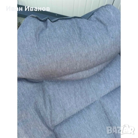 Сгъваемо походно легло / шезлонг - ЧЕРНО, снимка 5 - Градински мебели, декорация  - 53272135