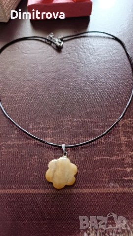 Комплект - висулки и гривна от Ахат, снимка 2 - Бижутерийни комплекти - 53292571