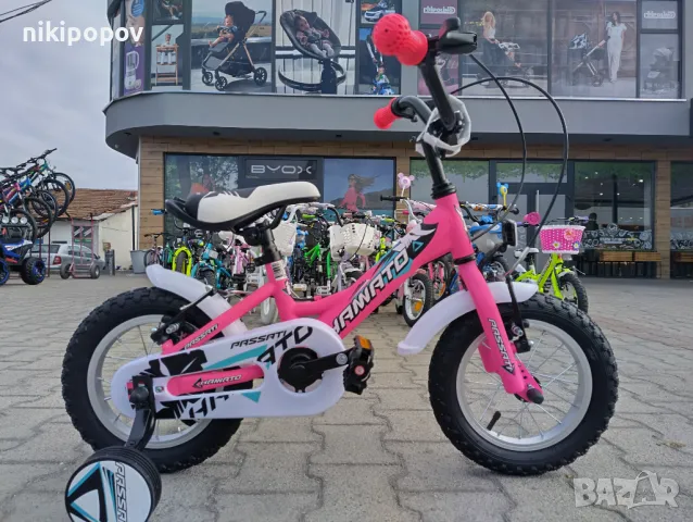 PASSATI Велосипед 12" HAMATO розов, снимка 1