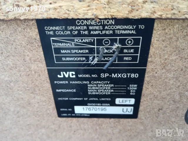 JVC GIGA-TUBE БРУТАЛНИ ТОНКОЛОНИ 2БР-ВНОС SWISS 0403250805LNWC, снимка 14 - Тонколони - 49352718