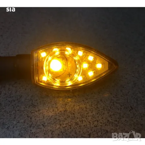 Диодни мигачи за мотор, 12V, снимка 4 - Аксесоари и консумативи - 49053001